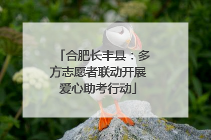 合肥长丰县：多方志愿者联动开展爱心助考行动